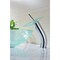 Anzzi Paeva Vessel Sink in Crystal Clear Chipasi with Matching Chrome Faucet LS-AZ8112 - alternate 3